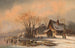 Patineurs à Moorenweis en hiver - Anton Doll — artwork view
