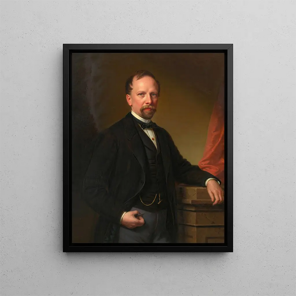 Matthias Stricker, manufacturer - Anton Einsle — framed artwork on a wall