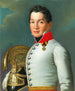 Portrait of a Lieutenant of the 4th Dragoons of Upper Austria and Salzburg - Anton Einsle — artwork view