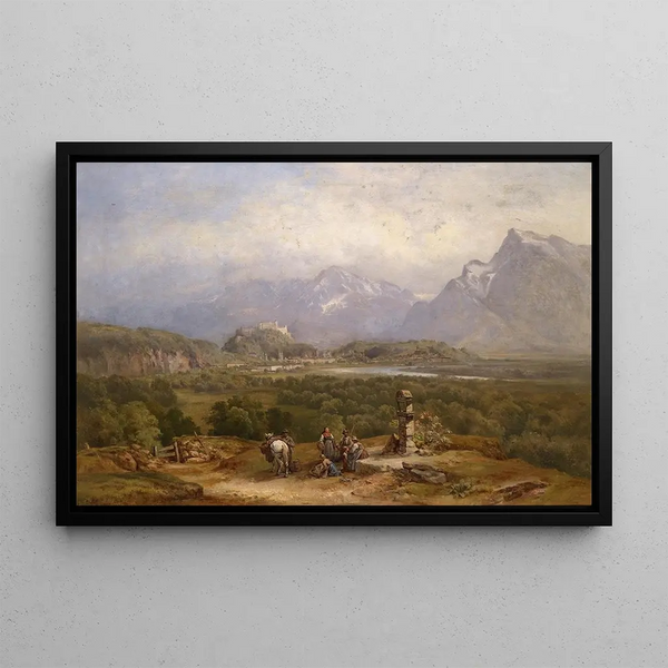 Anton Hansch - Blick auf Salzburg.webp