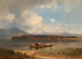 De Chiemsee in de herfst - Anton Hansch — weergave van het kunstwerk