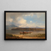 De Chiemsee in de herfst - Anton Hansch — ingelijst kunstwerk aan de muur