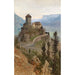 Kasteel van Tirol - Anton Hlaváček — weergave van het kunstwerk