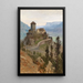 Kasteel van Tirol - Anton Hlaváček — ingelijst kunstwerk aan de muur