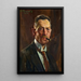 Reproductie van het schilderij Zelfportret - Anton Marussig