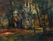 Herfstbos - Anton Müller-Wischin — weergave van het kunstwerk