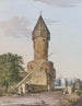 Le Bockenheimer Warte à Francfort-sur-le-Main - Anton Radl — weergave van het kunstwerk