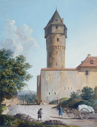 Anton Radl - Die Sachsenhuser Warte zu Frankfurt am Main.webp