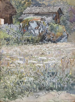 Anton Reckziegel - Blumenwiese auf dem Lande.webp