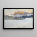 Motief van de Alpen - Anton Reckziegel — ingelijst kunstwerk aan de muur