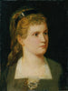 Buste van de nicht Käthchen Winder - Anton Romako — weergave van het kunstwerk
