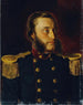 L'ingénieur naval Josef von Romako in de rol van eerste luitenant - Anton Romako — weergave van het kunstwerk
