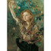 Reproductie van het schilderij La cueilleuse de roses - Anton Romako