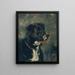Hoofd van een slagershond Hoofd van een hond - Anton Romako — ingelijst kunstwerk aan de muur