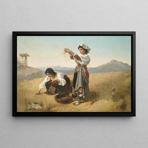 Anton Romako - Nach der Ernte.webp