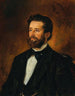 portret van de architect Johann De Colle - Anton Romako — weergave van het kunstwerk