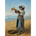 La glaneuse - Anton Romako — weergave van het kunstwerk