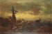 Plateau with deer - Anton Schrödl — artwork view