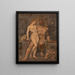 Hercules en Omphale - Anton von Gegenbaur — ingelijst kunstwerk aan de muur