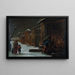 Winter Painting - Antoni Viladomat — framed artwork on a wall