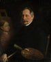 Zelfportret - Antoni Ziemicki — weergave van het kunstwerk
