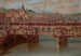 Ponte Vecchio in Florence - Antonietta Brandeis — weergave van het kunstwerk