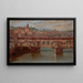Ponte Vecchio in Florence - Antonietta Brandeis — ingelijst kunstwerk aan de muur
