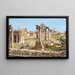 Rome, het Forum Romanum - Antonietta Brandeis — ingelijst kunstwerk aan de muur