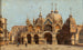 Venetië De gevel van de Basiliek van San Marco - Antonietta Brandeis — weergave van het kunstwerk