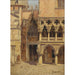 Venetië, Porta della Carta, Paleis van de Doge - Antonietta Brandeis — weergave van het kunstwerk