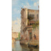 Venetië, Rio San Trovaso - Antonietta Brandeis — weergave van het kunstwerk