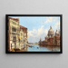 Venetië, uitzicht op het Groot Kanaal vanaf Santa Maria della Salute - Antonietta Brandeis — ingelijst kunstwerk aan de muur