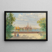Venetië, uitzicht op San Giorgio vanaf de Giardini - Antonietta Brandeis — ingelijst kunstwerk aan de muur