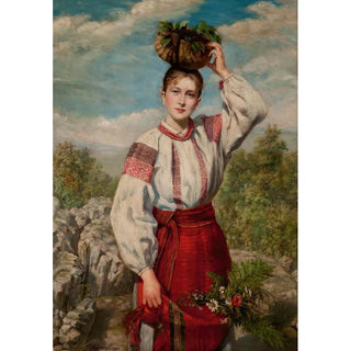 Antonina Majewska - Girl Returning from the Forest.webp