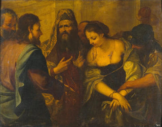Antonio Carneo - Christ and the Adulteress.webp