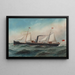 Antilia - Antonio Jacobsen — framed artwork on a wall