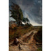 De storm - Antonio Parreiras — weergave van het kunstwerk
