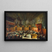 van een bal ter ere van Anna Maria Luisa de' Medici, keurvorstin en dochter van groothertog Cosimo III van Toscane - Antonio Stom — ingelijst kunstwerk aan de muur