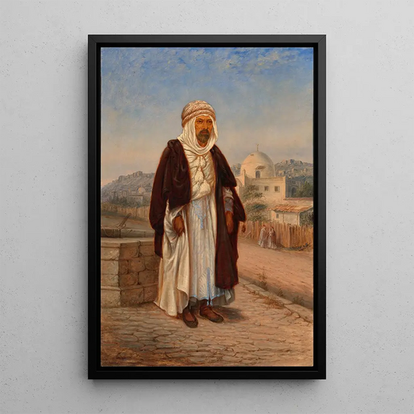 Kabyle Algerian - Antonio Zeno Shindler — framed artwork on a wall