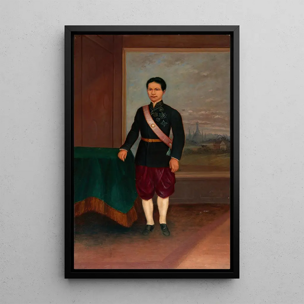 Reproductie van het schilderij Man Siamese - Antonio Zeno Shindler