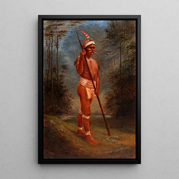 Reproductie van het schilderij Volk Zaparo - Antonio Zeno Shindler