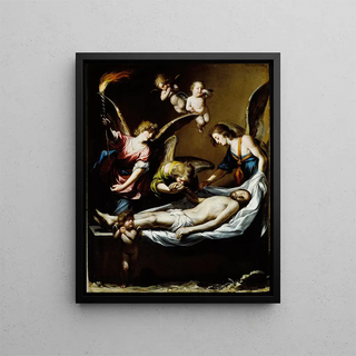 Antonio del Castillo Y Saavedra - Dead Christ with Lamenting Angels.webp