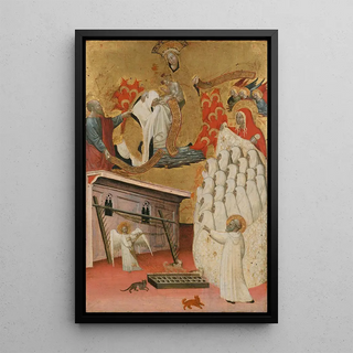 Antonio del Massaro da Viterbo - Santa Francesca Romana Clothed by the Virgin.webp