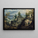 L'Ermite Onofrius in de woestijn - Antonín Stevens — ingelijst kunstwerk aan de muur
