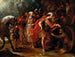 Diogène en Alexander de Grote - School van Antwerpen — weergave van het kunstwerk