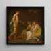 Apollon die de Parques opdracht geeft Ceres te bezoeken, die de Aarde heeft verlaten - Nicolai Abildgaard — ingelijst kunstwerk aan de muur