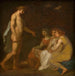 Apollon die de Parques opdracht geeft Ceres te bezoeken, die de Aarde heeft verlaten - Nicolai Abildgaard — weergave van het kunstwerk