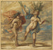 Apollon en Daphné - Jan Boeckhorst — weergave van het kunstwerk