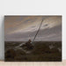 Reproductie van het schilderij Na de storm - Caspar David Friedrich