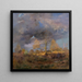 Na de storm - Jules Bastien — ingelijst kunstwerk aan de muur